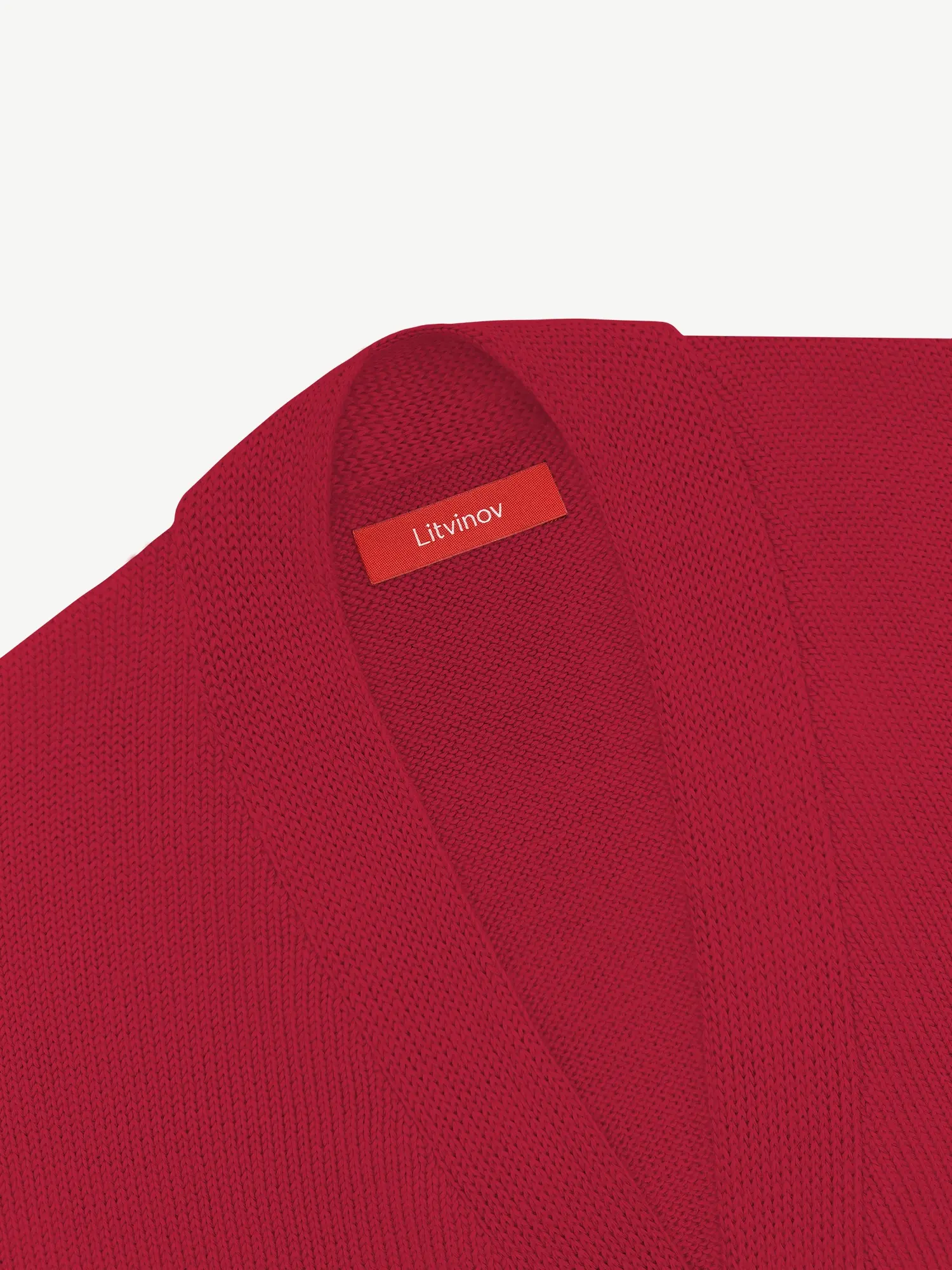 Кардиган с пуговицами из шелка