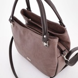 Сумка Саломея 203 македония какао + шоколад