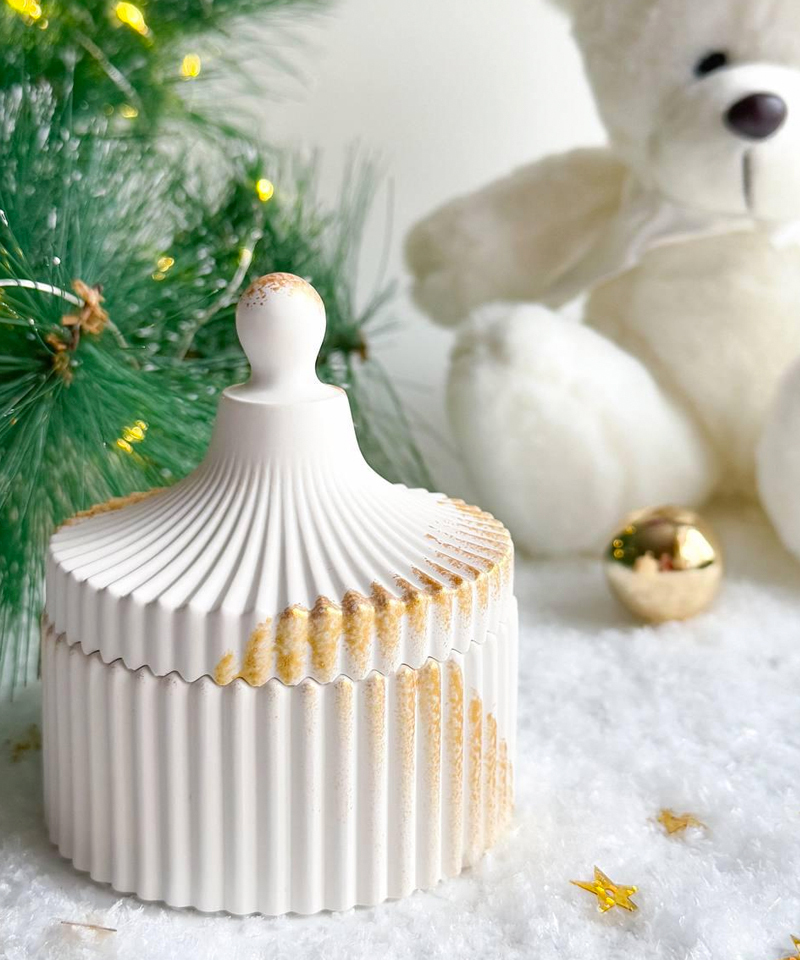 Cвеча Шкатулка бергамот