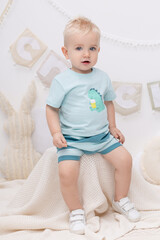 фуфайка  для мальчика  КР 302053/морозный шалфей