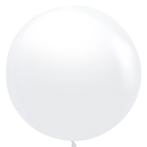 Большой шар белый пастель, 61 см