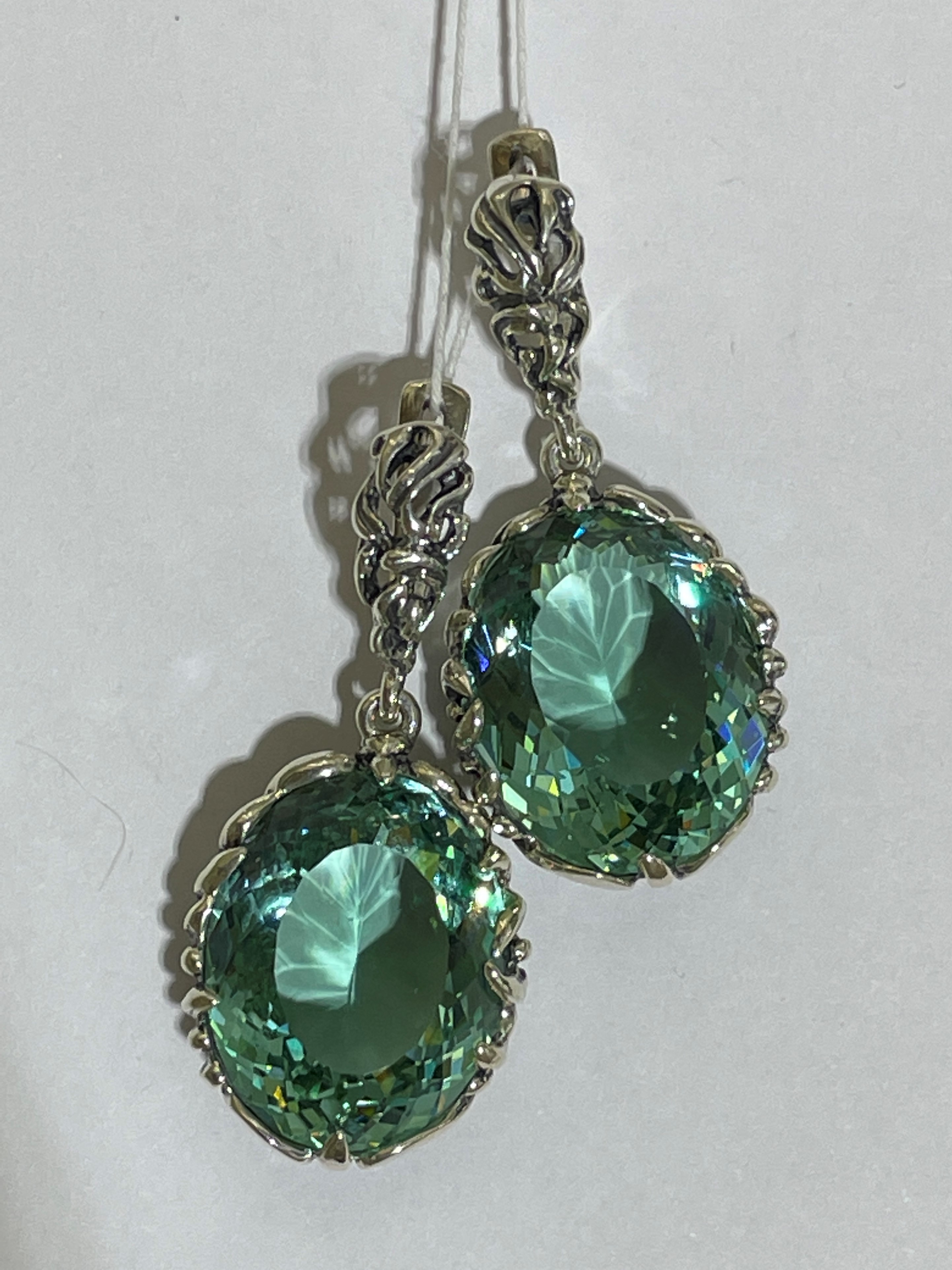 Аида (серьги из серебра)