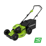 Газонокосилка Greenworks GD40LM46HP 40V (46 см) аккумуляторная, без АКБ и ЗУ