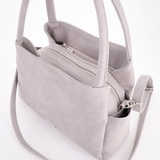 Сумка Саломея 214 итальянский светло-серый