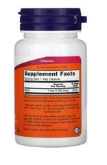 NOW Foods биотин, 1000 мкг, 100 растительных капсул