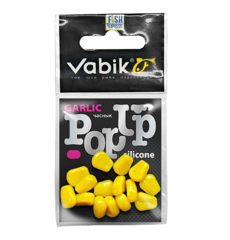 Приманка Vabik SILIKONE-BL POP-UP Кукуруза Мёд 4г. Упаковка 10шт, продажа от 10шт.