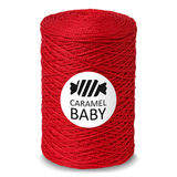Шнур для вязания Caramel Baby 300 м клубника