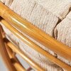 Кресло Папасан (Papasan 23/01 W)/с подушкой и ремешками/ (Honey (Мед)