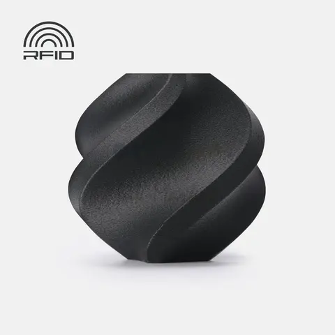Пластик для 3D-печати Bambu Lab ASA-CF, 1.75 мм, 1 кг, чёрный (Black), на катушке, B01-K0-1.75-1000-SPL