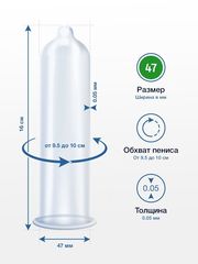 Презервативы MY.SIZE размер 47 - 36 шт. - 