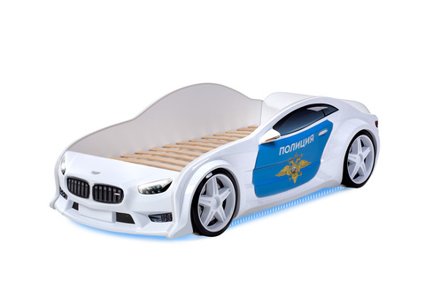 Объемная (3d) кровать-машина EVO 