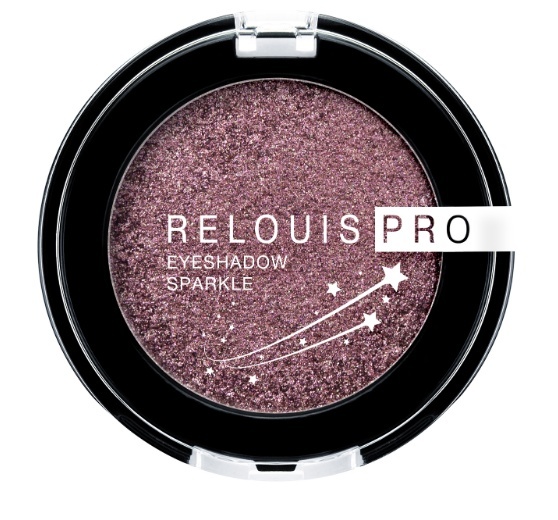 RELOUIS Тени "Pro Eyeshadow Sparkle" тон 07 Purple smoky