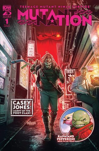 Teenage Mutant Ninja Turtles Mutant Nation #1 (Cover C)