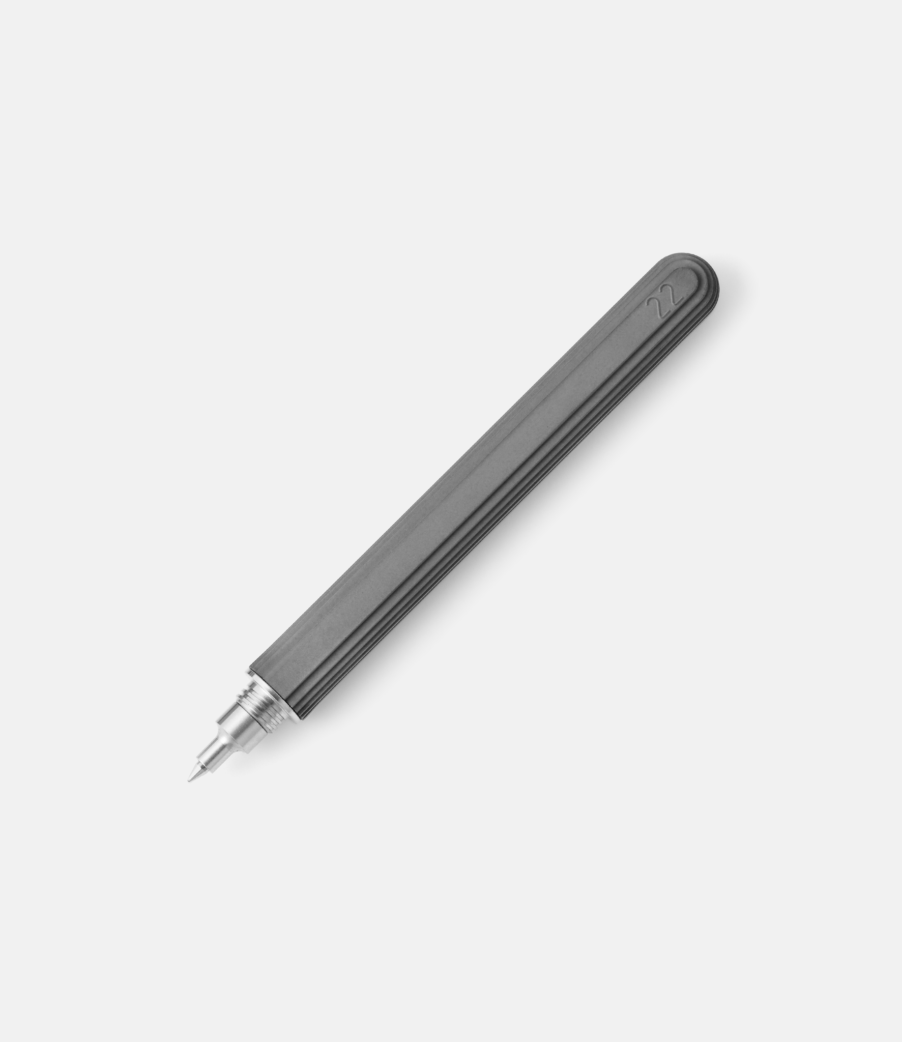 22 Studio Contour Rollerball Dark Grey — ручка-роллер из бетона