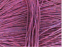 Упругая канитель фуксия/фиолетовый 1,6мм