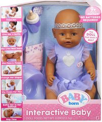 Baby Born интерактивная кукла, карие глазки