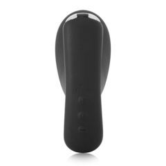 Черный вибромассажер простаты Nuo Vibrating Butt Plug - 10 см. - 