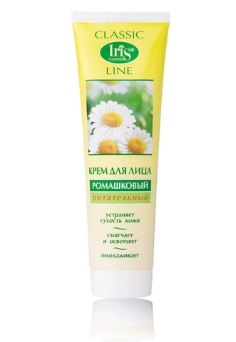 Classic Line Крем для лица Ромашковый питательный 100мл Iris