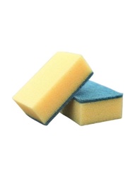 Набор губок для мытья посуды . 10  шт