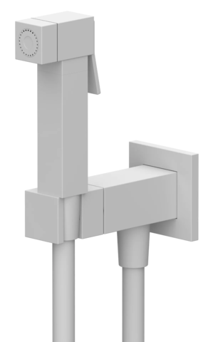 REMER Q64BO Гигиенический душ с прогрессивным смесителем скрытого монтажа (душевой шланг и скрытая часть в комплекте) qubika