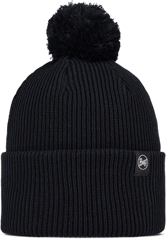 Картинка шапка вязаная Buff Hat Knitted Renvi Black - 1
