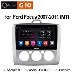 Штатная магнитола на Android 8.1 для Ford Focus 2 Ownice G10 S9201E-M