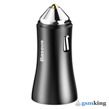 Baseus Golden Contactor Dual U Intelligent Car Charger 2.4A Black CCALL-DZ01