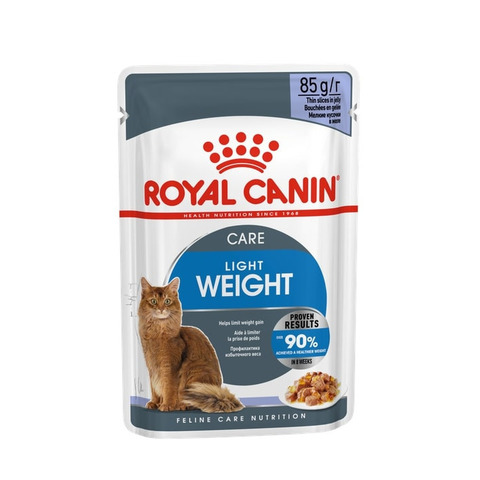 Royal Canin Light Weight Care пауч для кошек склонных к полноте (желе) 85г