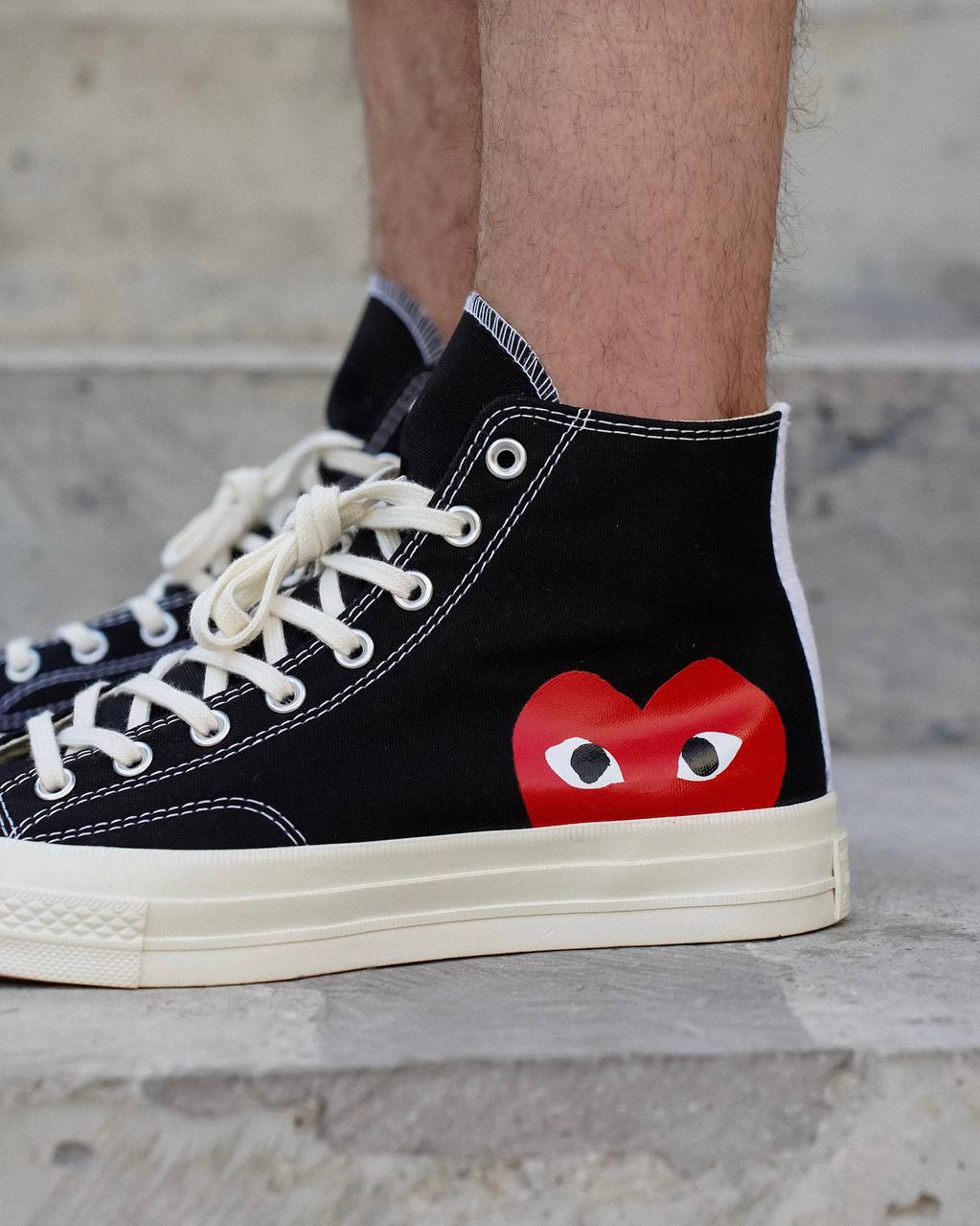 Конверс comme des garcons