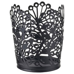 Подсвечник IKEA HOSTAGILLE (ХЕСТАГИЛЛЕ), Черный, 11 см