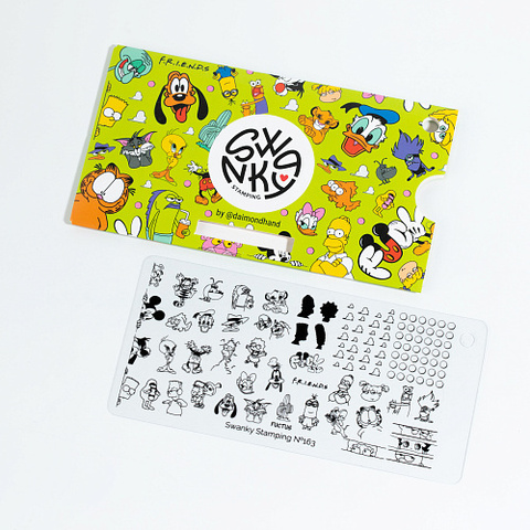 Пластина Swanky Stamping 163