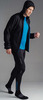 Беговая куртка с капюшоном Nordski Run 2020 Black-Blue