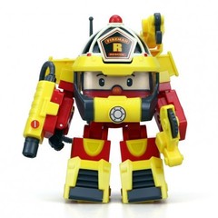 Robocar Poli Трансформер Рой (10 см) + костюм пожарного (83314)