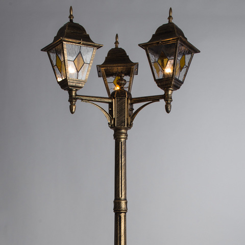 Уличный светильник Arte Lamp Berlin A1017PA-3BN