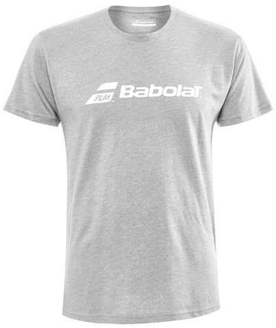 Теннисная футболка Babolat Exercise Tee Men - high rise heather