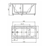 Aquatek ALF140-0000023 Ванна Альфа 140 пустая без фр.экр.