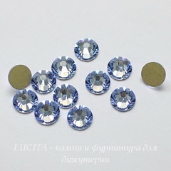 2088 Стразы Сваровски холодной фиксации Light Sapphire ss12 (3,0-3,2 мм), 10 штук