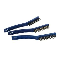 Набор кордщеток КОБАЛЬТ 230 мм (3 шт.), пластмассовая ручка (248-757)