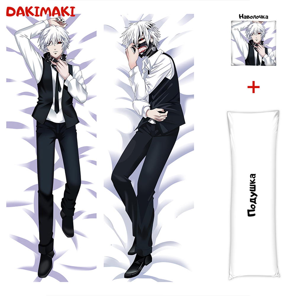 Дакимакура Кен Канеки арт. 0825, Токийский Гуль 150x50, 180x60 купить в  Dakimaki