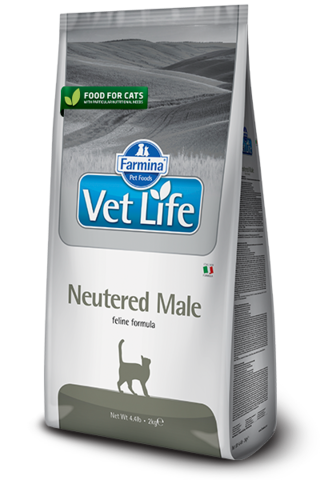 Farmina Vet Life Neutered Male для стерилизованных котов, сухой, курица (10 кг)