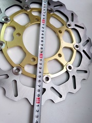 Передние тормозные диски ARASHI для Suzuki GSX-R 600/750 06-07, GSX-R 1000 05-08 / золотые