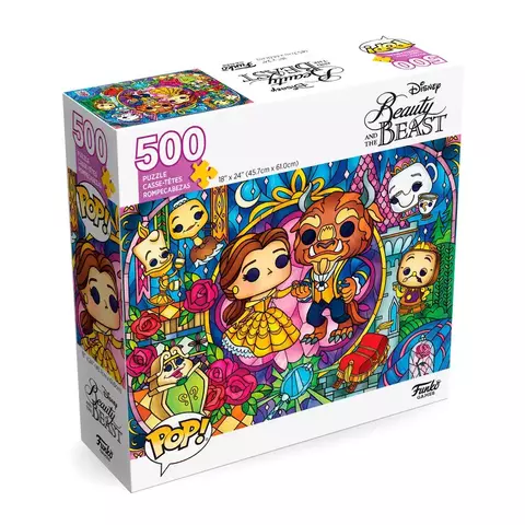 Funko Pop! Pop! Puzzles - Disney Beauty and the Beast - 500 pieces