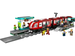 Конструктор LEGO City 60423 Троллейбус и станция