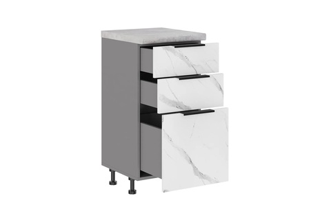 Брауни С3ЯК-500 (Г.394) шкаф нижний (3 ящика: 3 фасада)