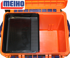 Ящик рыболовный Meiho BUCKET MOUTH BM-5000 Orange