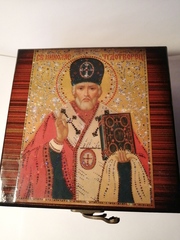 Шкатулки с изображением икон