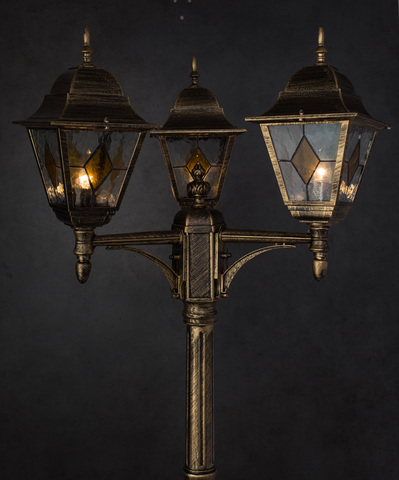 Уличный светильник Arte Lamp Berlin A1017PA-3BN