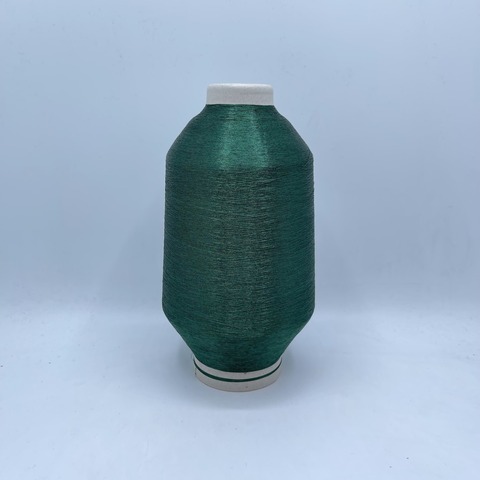 Lurex (пр.Италия), 4000 м / 100 гр. 72% вискоза , 28% полиэстер(металлик), цвет-Черно-зеленый, арт.24118