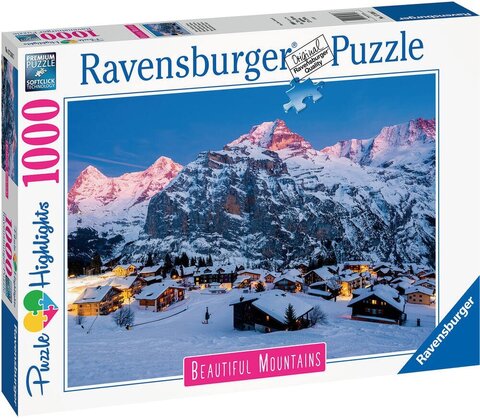 Puzzle Berner Oberland, Mürren 1000 pcs
