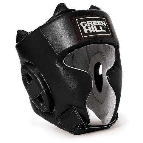 Боксёрский шлем Green Hill Sparring с защитой скул
